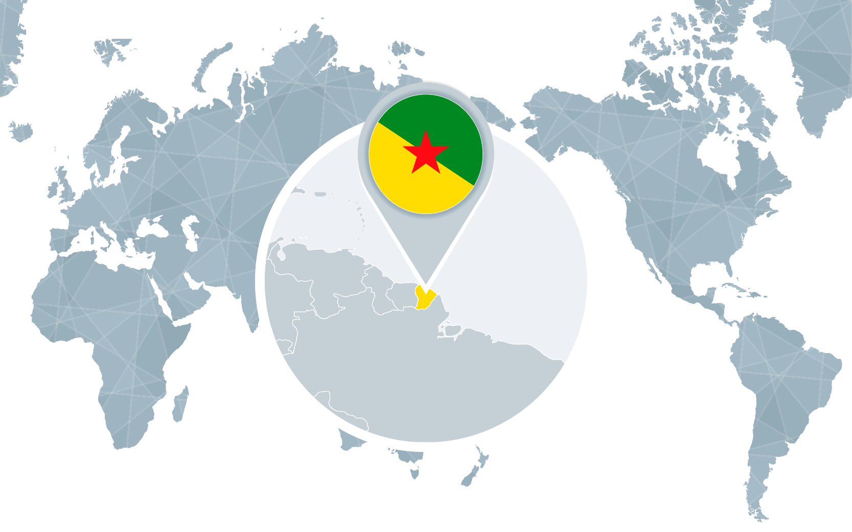 French Guiana - GEO Map Hub