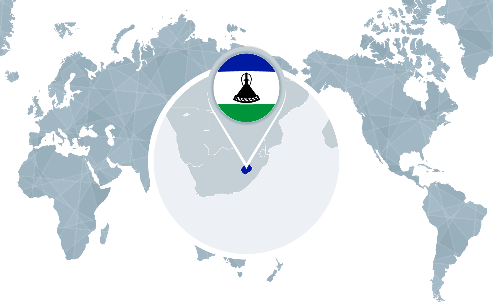Lesotho - GEO Map Hub